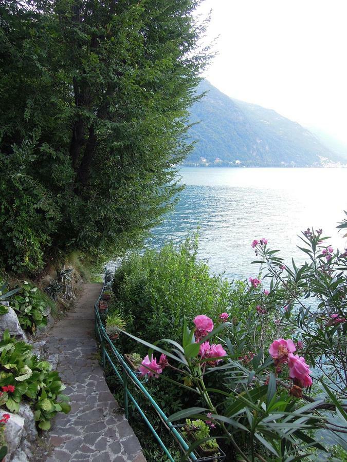 Charming House With Private Dock On Lake Como Ардженьо Экстерьер фото
